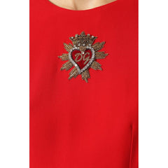 Red Viscose Dress