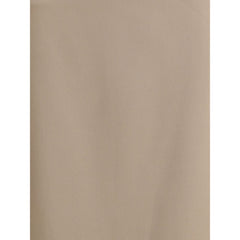 Satin midi skirt