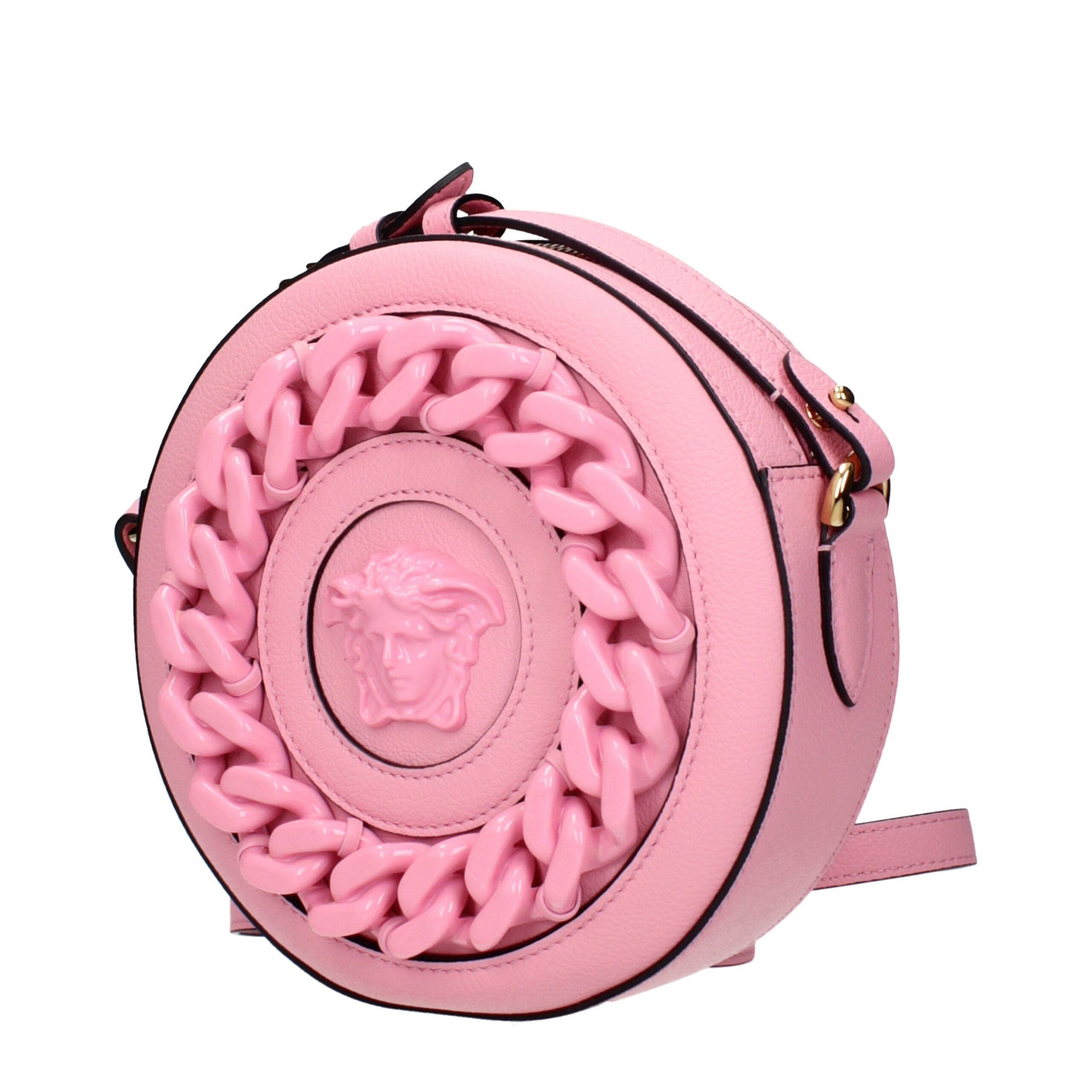 Pink Leather Crossbody Bags