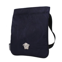 Blue Fabric Crossbody Bags