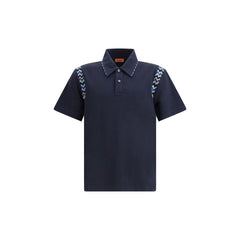 Polo Shirt with ZigZag details