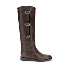 Brown Leather Boots