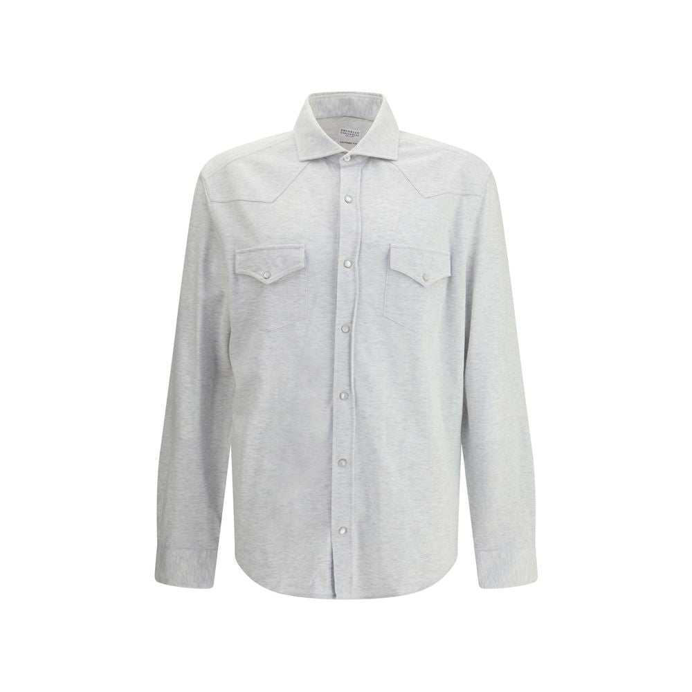 Gray Cotton Shirt