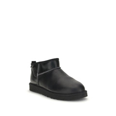Ultra mini leather snow Boots