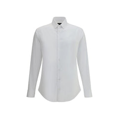 White Cotton Dress Shirt