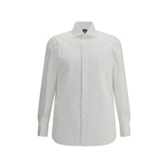 White Cotton Dress Shirt