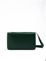 Green Leather Crossbody Bag