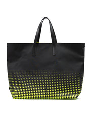 Bicolour Polyester Logo Shopping Bag
