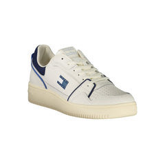 Bianco Polyurethane Men Sneaker