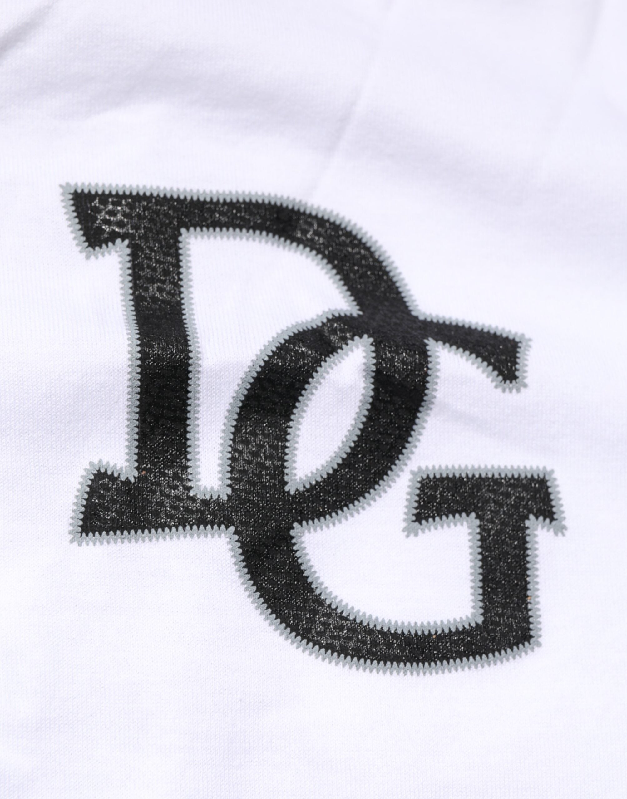 White #DGMillennials King Crown V-neck T-shirt