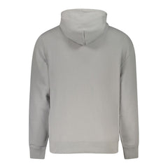 Grigio Cotton Male Sweatshirt