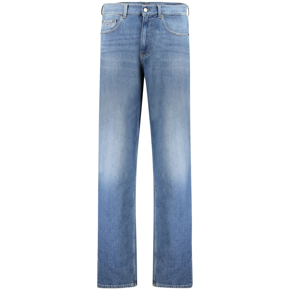 Blue Cotton Men's Jeans