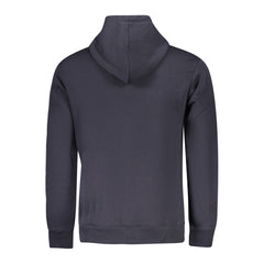 Blue Cotton Men's Sweatshirt