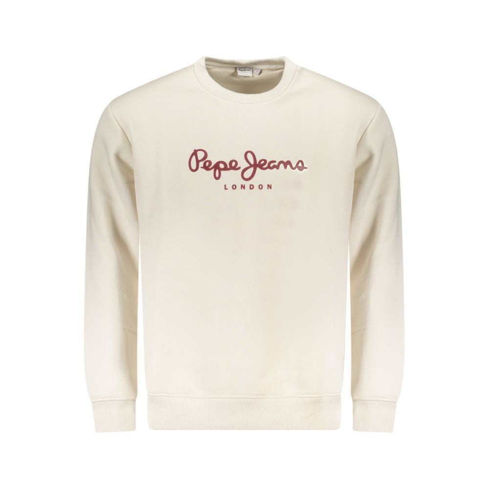 Bianco Cotton Men Sweatshirt
