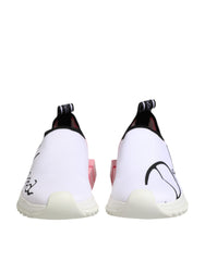 White Pink Low Top Sorrento Sneakers Shoes