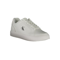 Bianco Polyurethane Men Sneaker