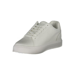 Bianco Polyurethane Men Sneaker