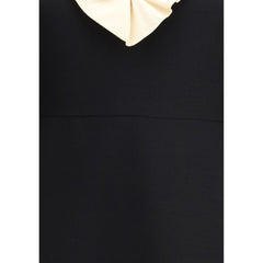 Wool and silk short dress