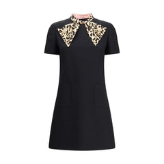 Crepe couture short Dress