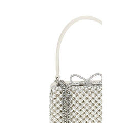 Pearl-adorned Handbag