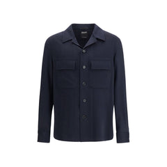 Blue Cashmere Coat