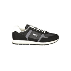Nero Polyurethane Men Sneaker