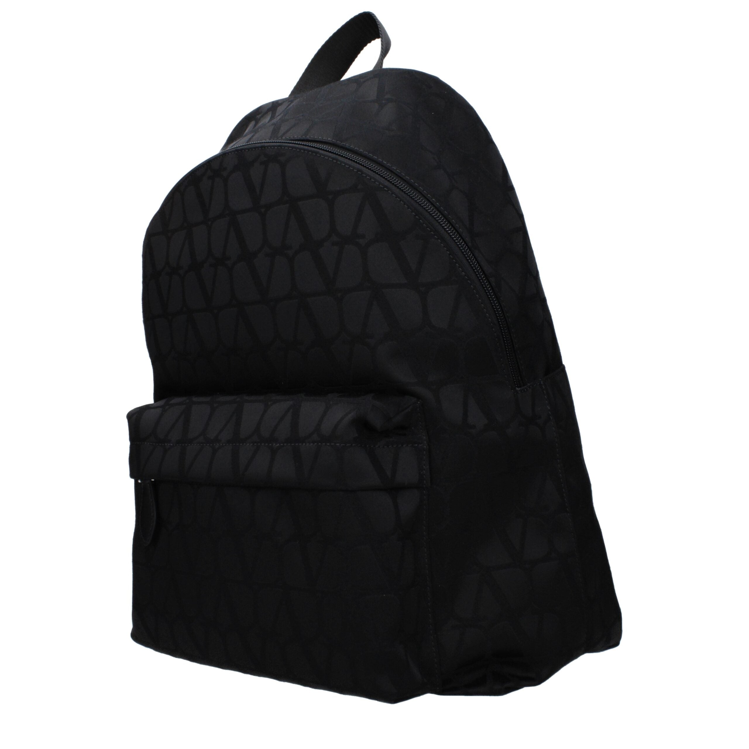 Black Fabric Backpacks
