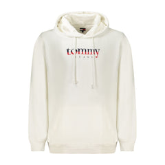 White Cotton Men Sweatshirt