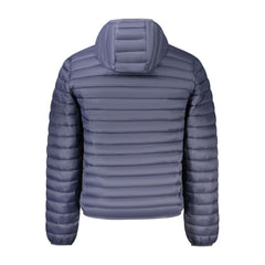 Blue Polyamide Men's Jacket