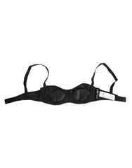 Black Lace Underwire Bra Lingerie Underwear