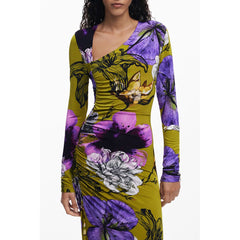 Green Viscose Women Dress