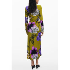 Green Viscose Women Dress