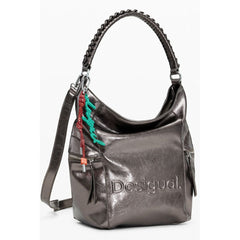 Bronze Polyethylene Women Backpack