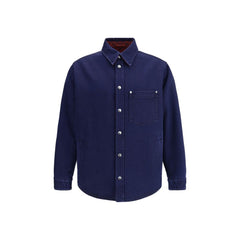 Denim and flannel Reversible Shirt