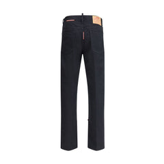 Cotton straight Jeans
