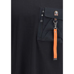 Black Cotton T-Shirt