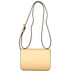 Beige Polyethylene Handbag