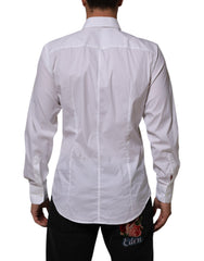White Cotton MARTINI Formal Men Dress Shirt