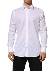 White Cotton MARTINI Men Formal Dress Shirt