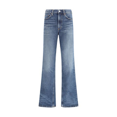 Kick Boot Jeans stencil color mid rise