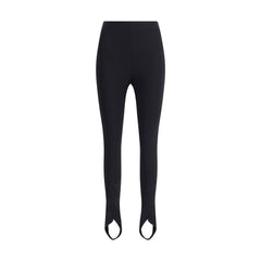 Slim fit black Bracket Leggings