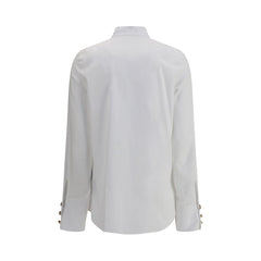 Poplin ruffle Shirt