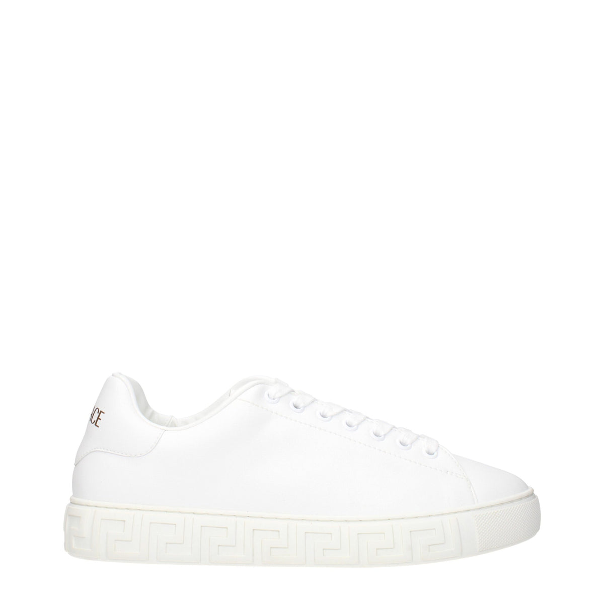 White Leather Low Tops