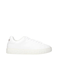 White Leather Low Tops