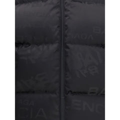 Cropped Puffer Jacket with logo motif