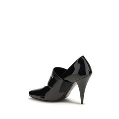 Sliced Square Logo Pumps