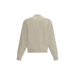 Embroidered Virgin Wool Cardigan