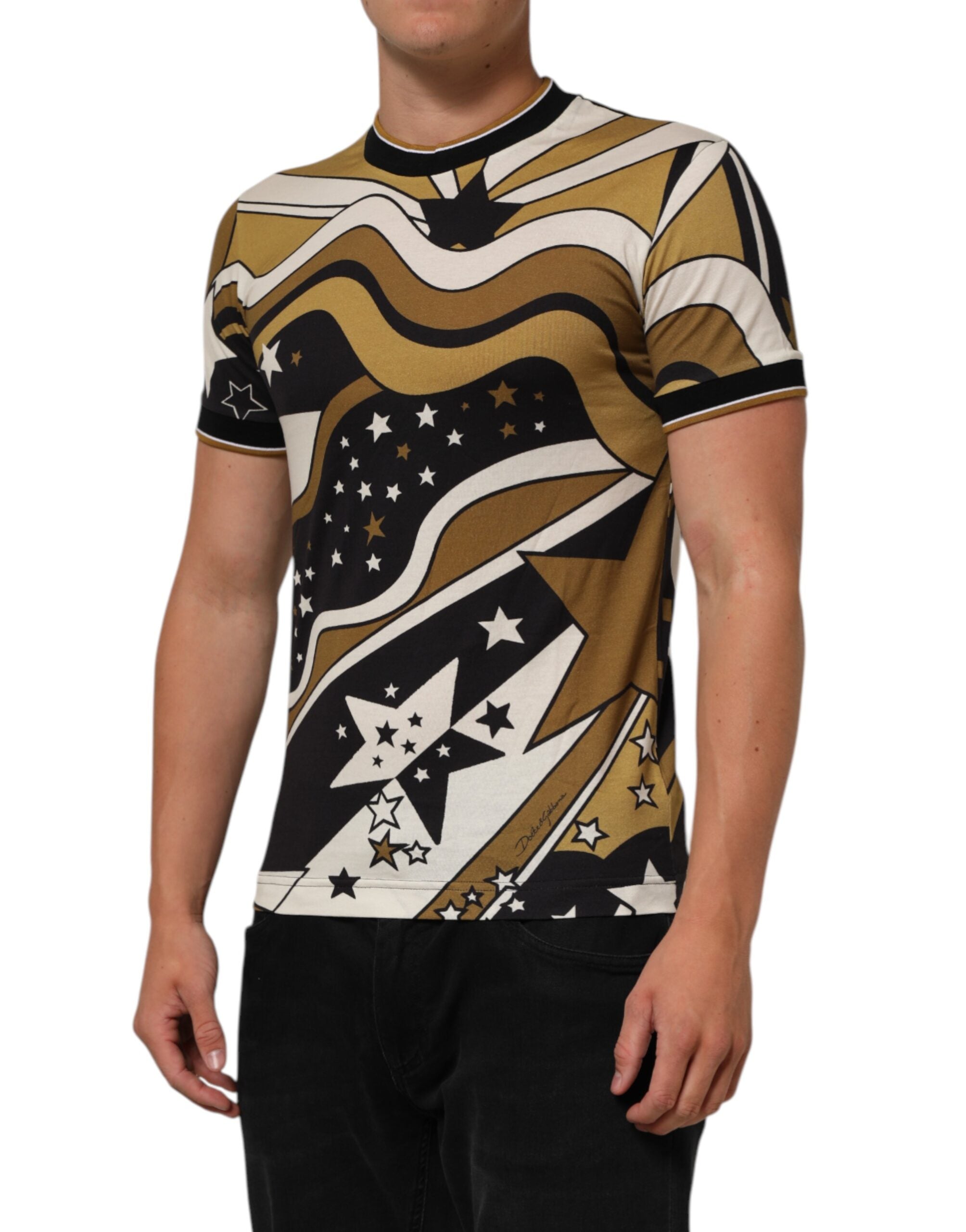 Multicolor Millennials Star CrewNeck T-shirt