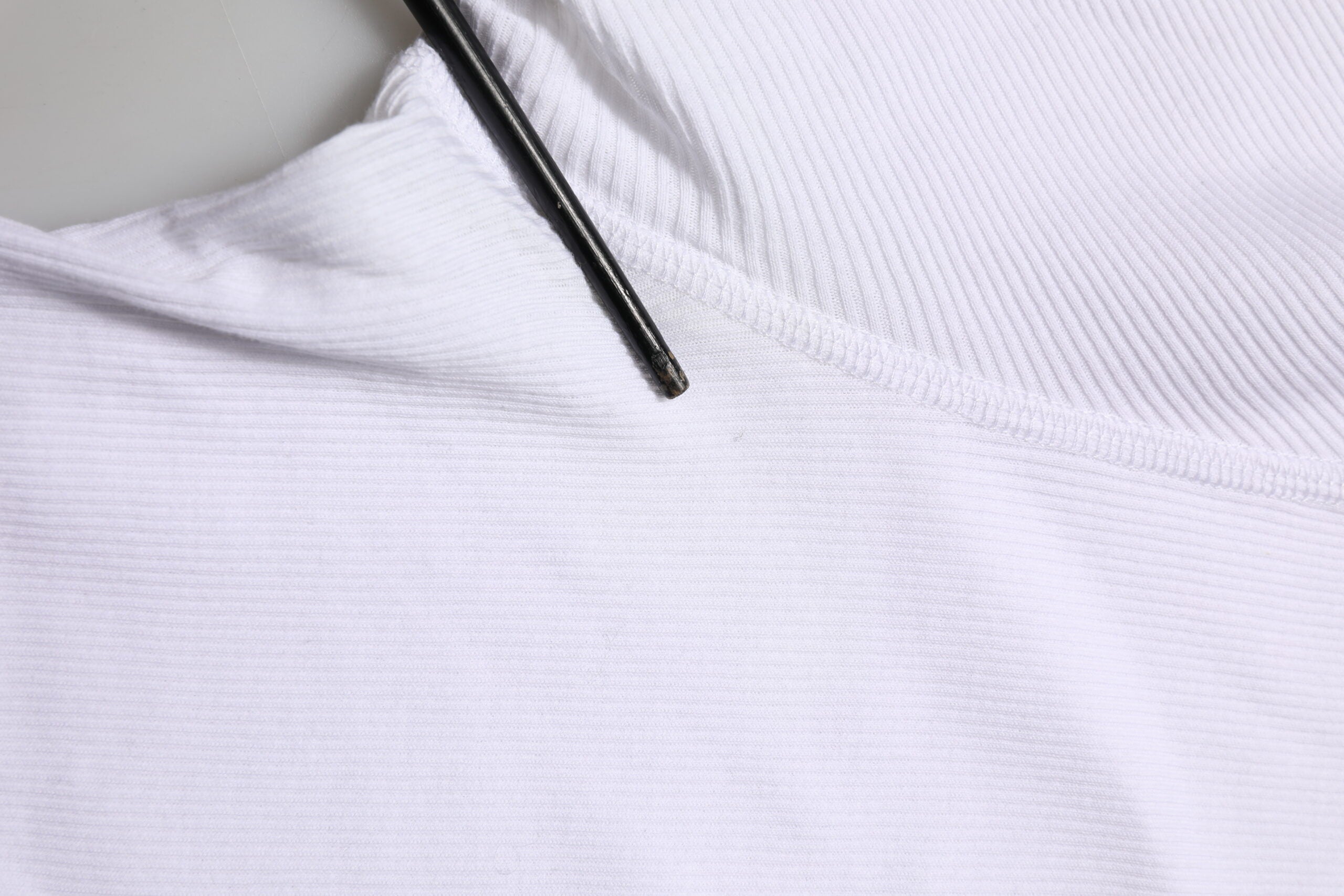 White Cotton Button Henley Shirt Men  T-shirt