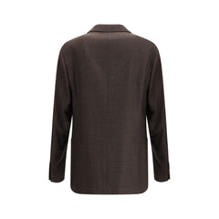Prince of Wales Wool Blazer